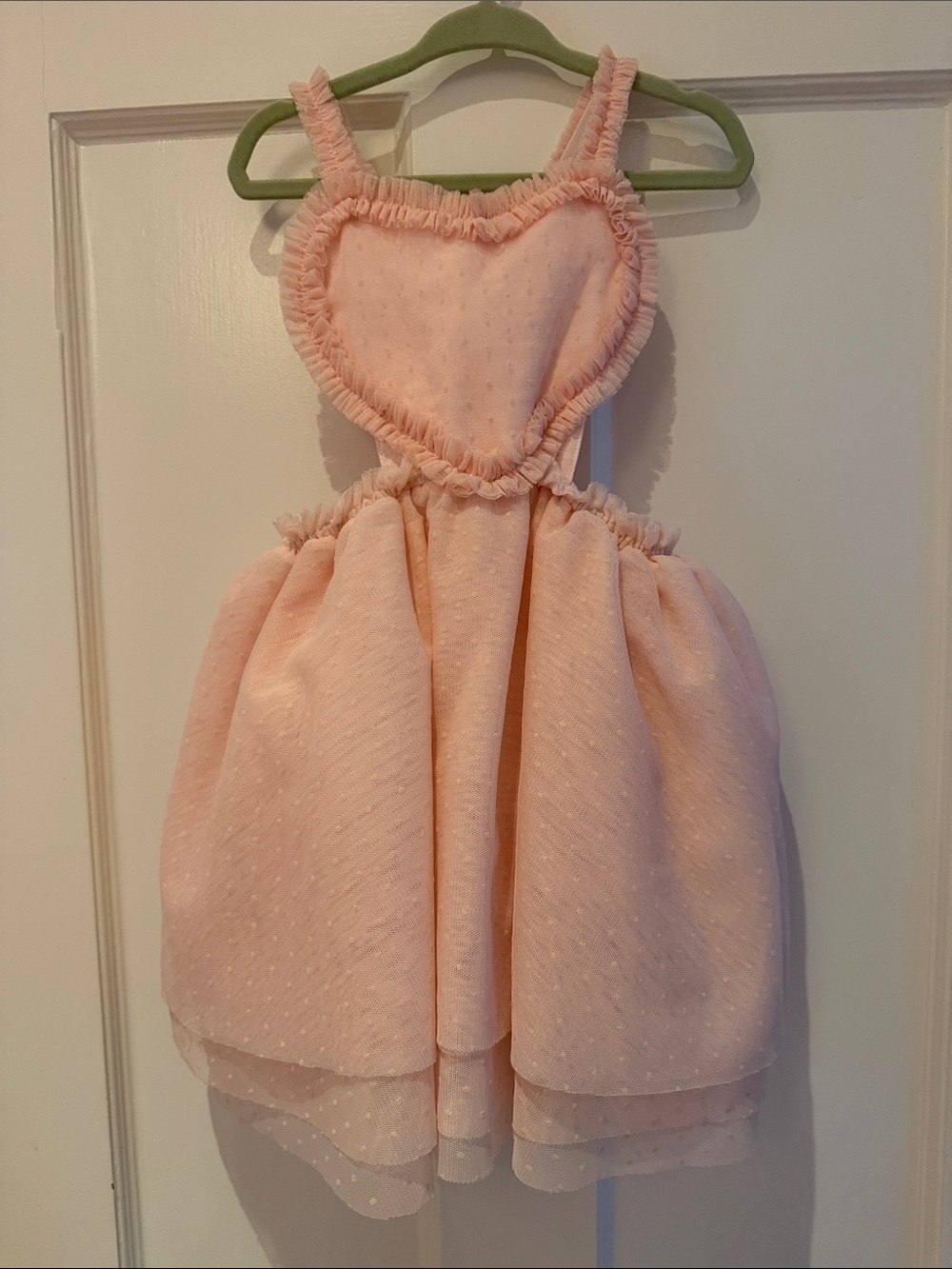 Noralee Girls' Soft Pink Heart Bodice Dress